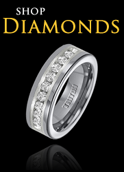 shop diamond mens wedding bands